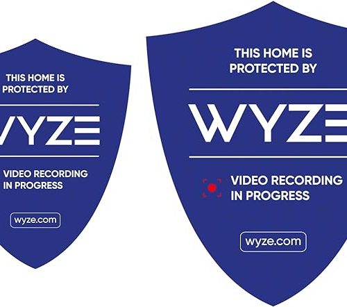 Wyze Security Reflective Sticker